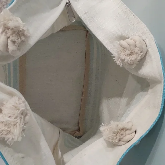 Mabelle Tote Beach Bag NWT - Picture 6 of 6